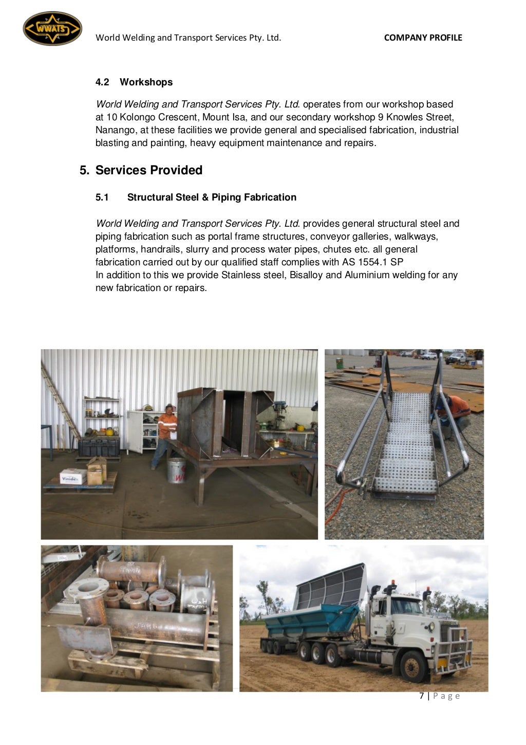 World Welding Company Profile Feb 15