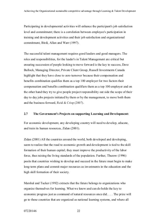 Dissertation on leadership succession