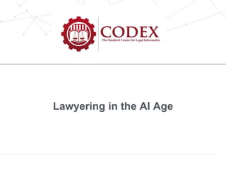 Lawyering in the AI Age
 