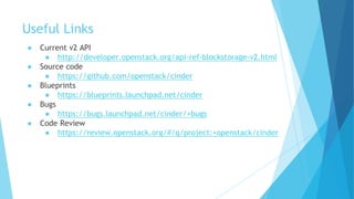 OpenStack Cinder | PPTX