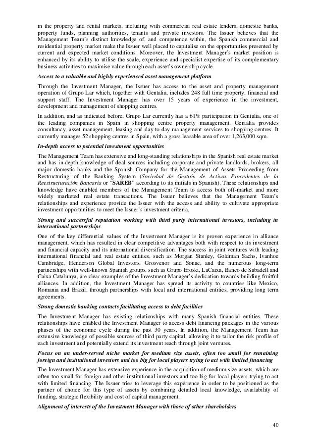 Prospectus Bond Issue