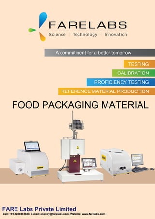 Best Food Testing Labs In India | Fare Labs Pvt. Ltd