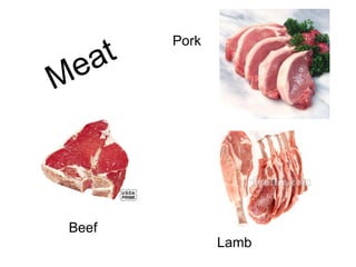 Meat Beef Pork Lamb 