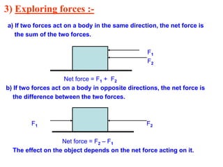 Net Force Example Using Body Part 8 Force and pressure PPT.ppt