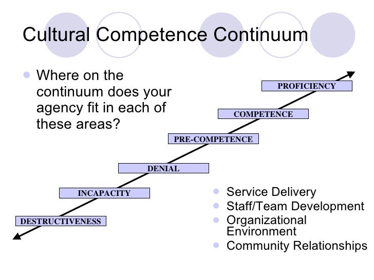 cultural competence continuum