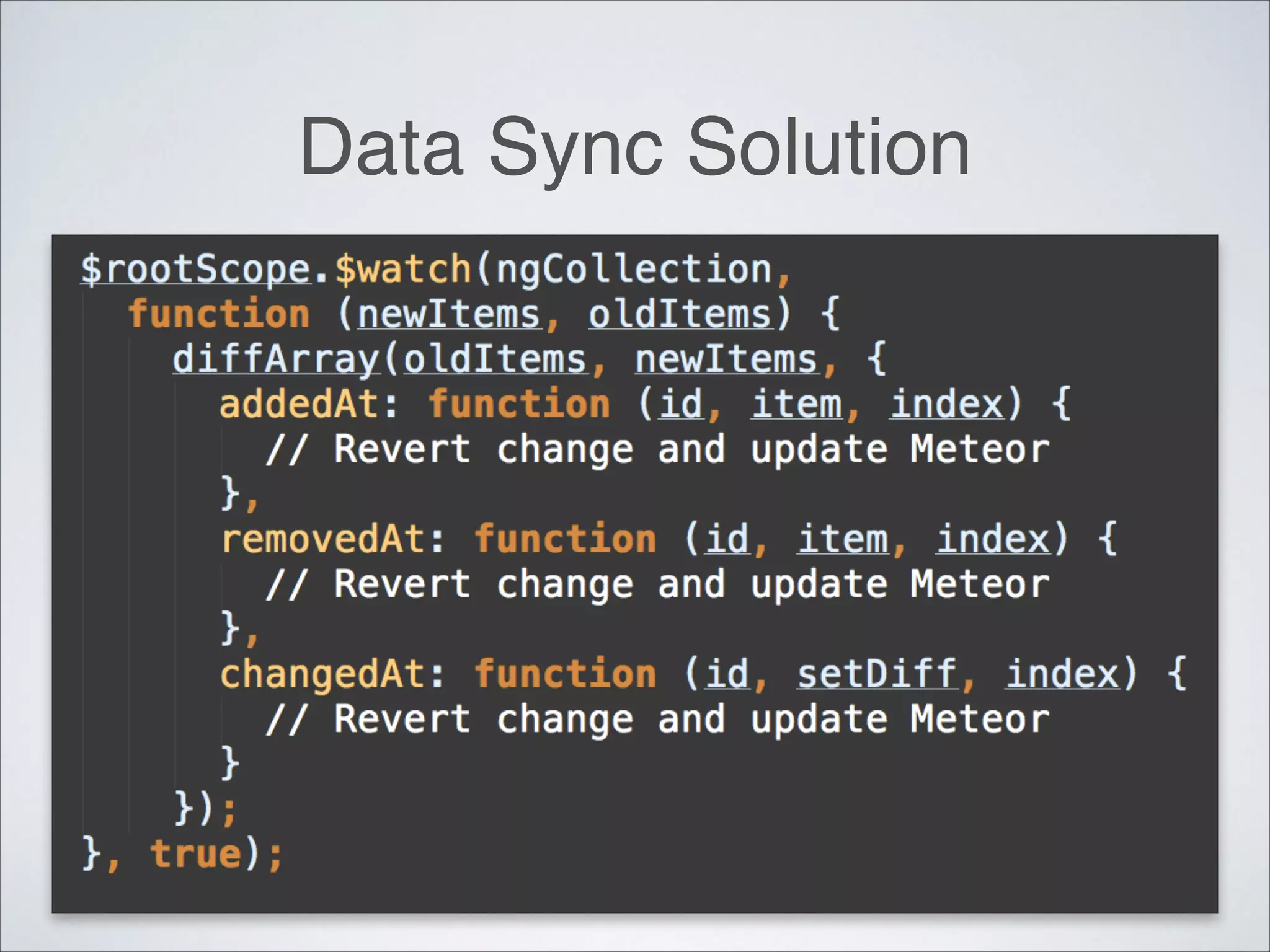 Data Sync Solution
