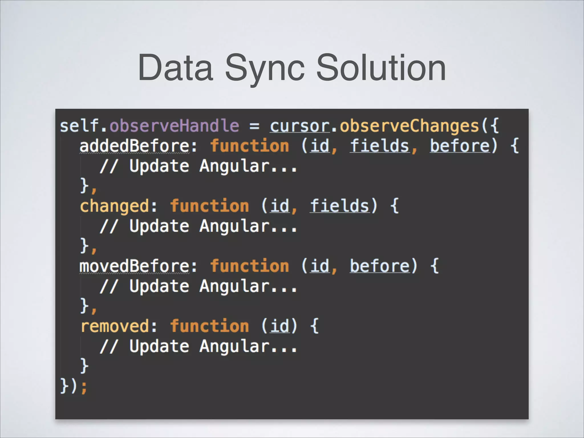 Data Sync Solution