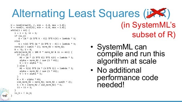 Inside Apache Systemml By Frederick Reiss