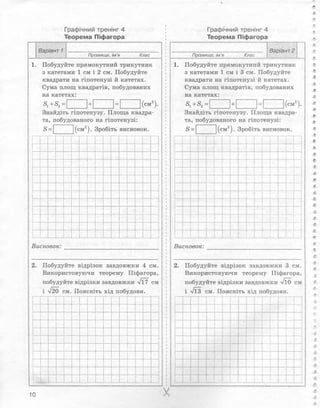 Геометрія 8 клас Комплексний зошит Роганін