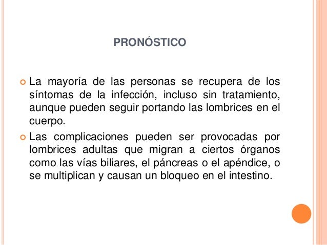 Que preparado es eficaz contra las lombrices