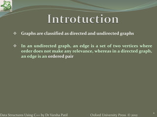 8. Graph - Data Structures using C++ by Varsha Patil | PPTX