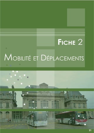 21
mobilité et déplACements
Fiche 2
21
 