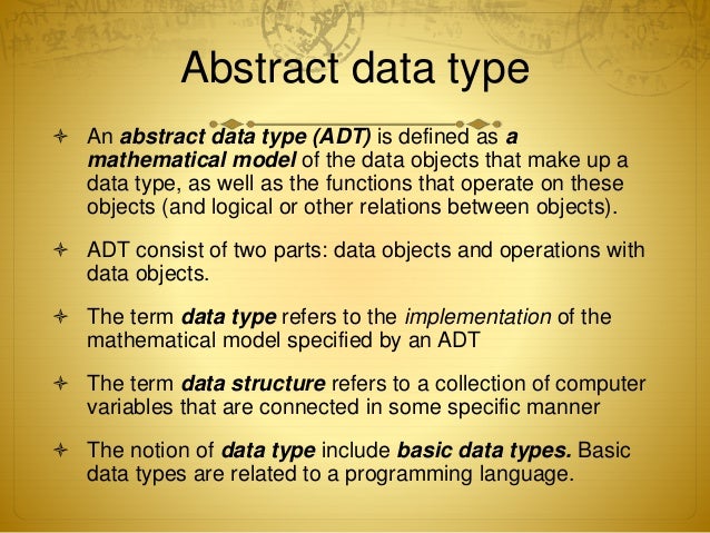 Data structures and algorithms