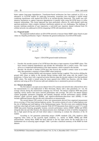 Enhancing handover management in 5G networks with encoder-decoder LSTM ...