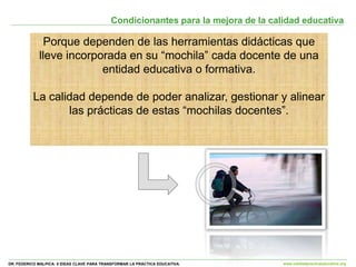 8 Ideas Clave para Transformar la Practica Educativa | PPT