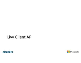 Livy	Client	API
 