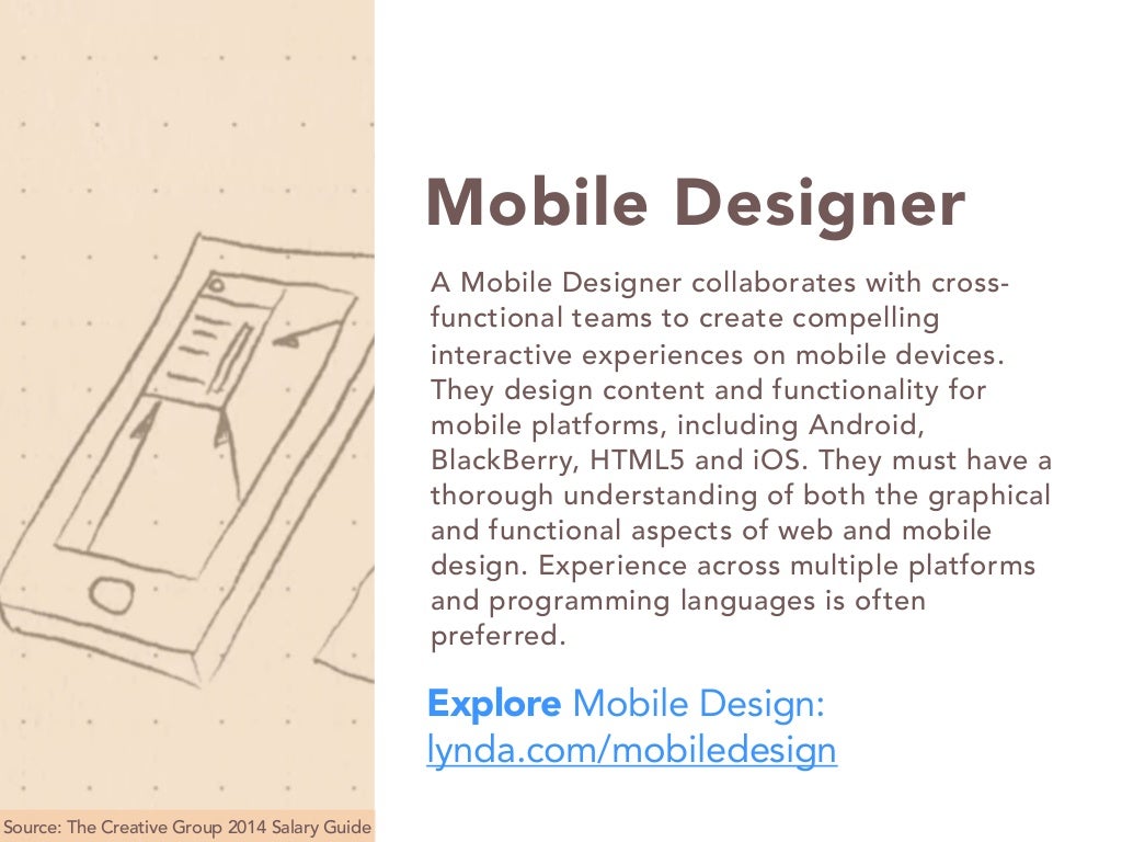 Mobile Designer A Mobile Designer