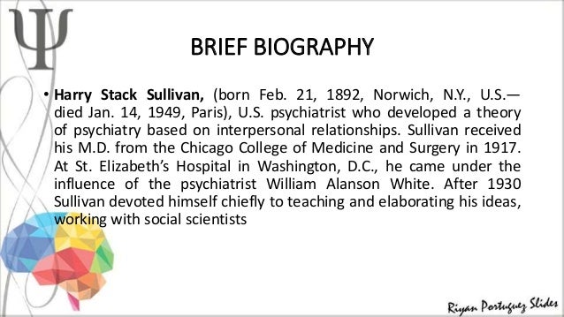 harry stack sullivan theory