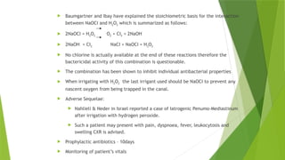 H2o2 Irrigant Comprehensive Overview of Root Canal Irrigation and Irrigants in ...