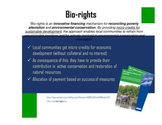 Community Based Approaches: Silvo-Fisheries, Bio-rights and Blue Carbon ...