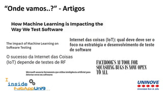 “Onde vamos..?” - Artigos
 