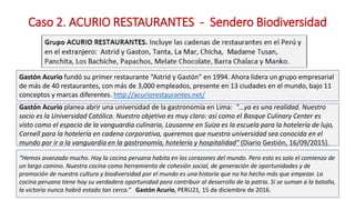 Análisis de Estudios de Caso en Perú