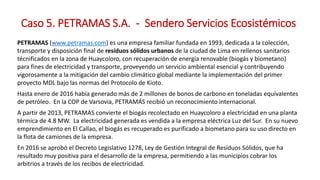Análisis de Estudios de Caso en Perú