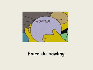 Faire du bowling