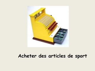 Acheter des articles de sport