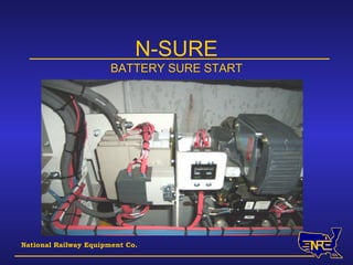 N-SURE BATTERY SURE START National Railway Equipment Co. 