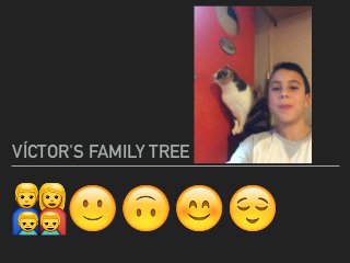 !🙂🙃😊😌
VÍCTOR'S FAMILY TREE
 