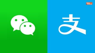 WECHAT: A SOCIAL APP THAT HAS SUCCESSFULLY
TRANSITIONED INTO A PAYMENTS PLATFORM.
ALIPAY: A PAYMENTS PLATFORM THAT IS TRYI...