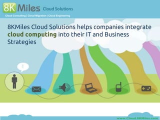 8KMiles Cloud Solutions helps companies integrate cloud computing into their IT and Business Strategies 