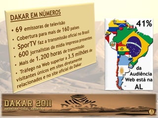 41%




    da
 Audiência
Web está na
   AL
 