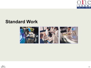 63
Rev 4
Feb 5th, 04
Standard Work
 