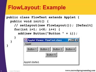 8layout Managers | PPT