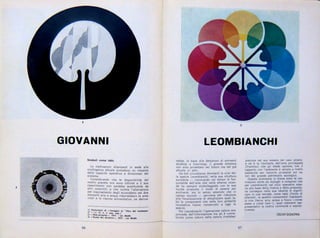 Leombianchi: Recensione di Oscar Signorini per la  Rivista D'Ars, 1974