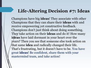 *8* Life-Altering Decisions to Guarantee an Unexplainable Miraculous ...
