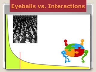 Eyeballs vs. Interactions

 