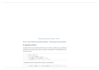 8 Machine Learning Algorithms in Python - You Must Learn - DataFlair.pdf