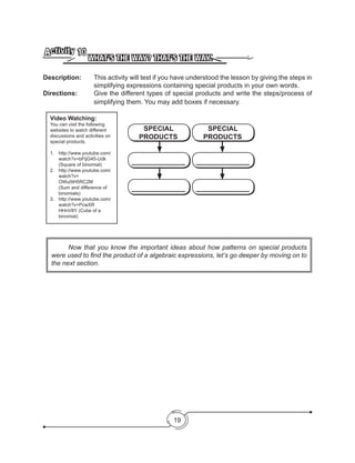 Grade 8 Learning Module in Math - Complete | PDF