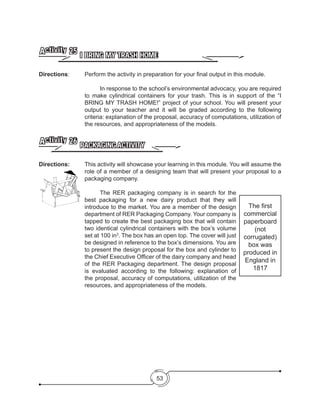 Grade 8 Learning Module in Math - Complete | PDF