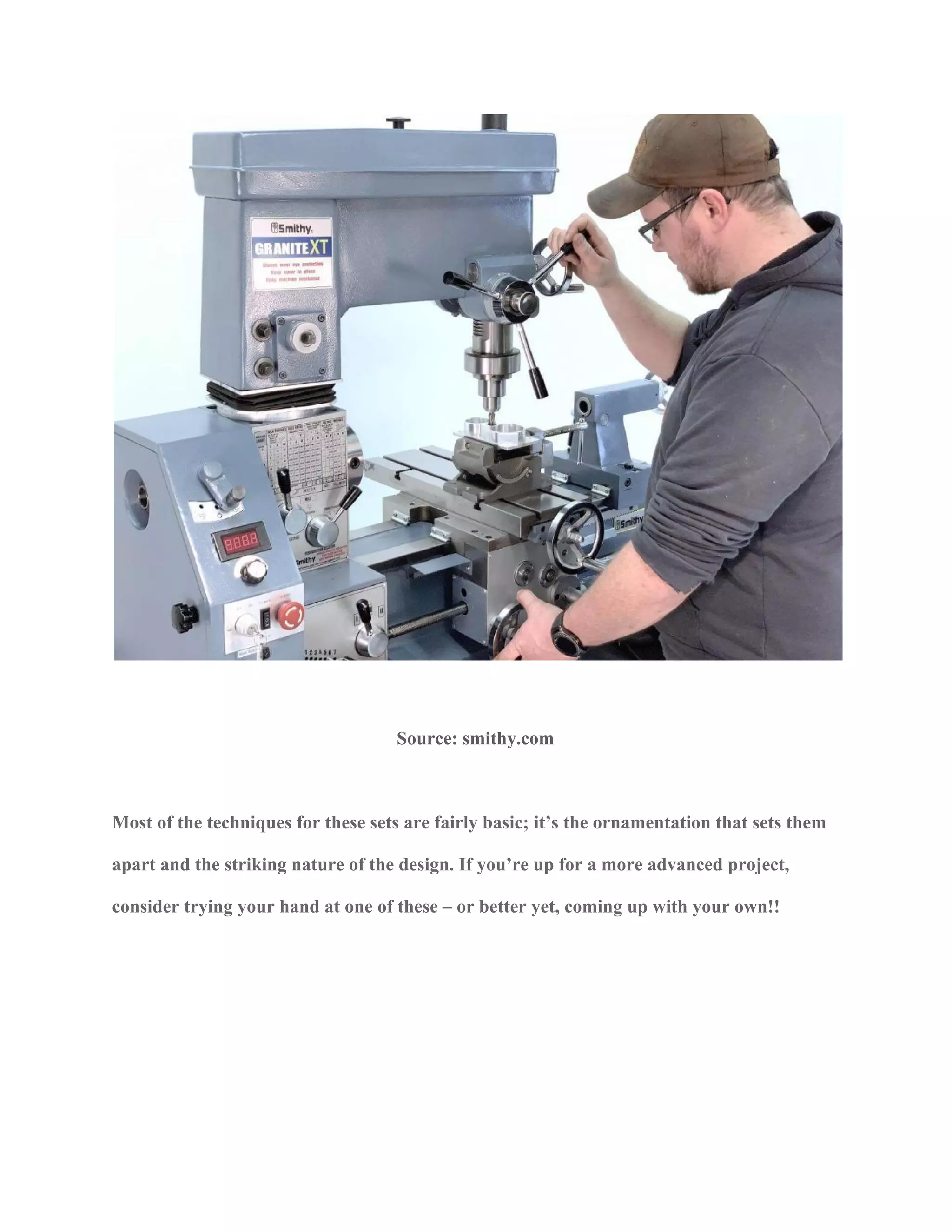 8 metal lathe projects for beginners | PDF