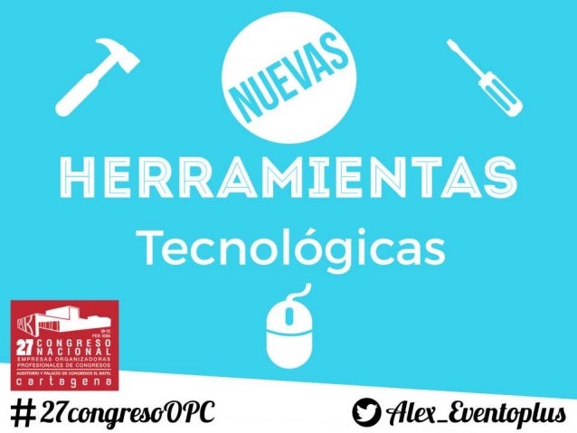 Nuevas herramientas para congresos #27congresoOPC