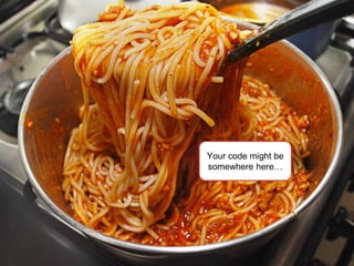 Your code might be
somewhere here…
 