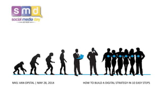 MIEL VAN OPSTAL | MAY 28, 2014 HOW TO BUILD A DIGITAL STRATEGY IN 10 EASY STEPS
 