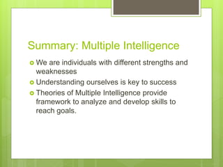 8 Multiple Intelligences | PPTX