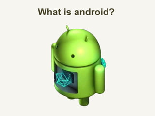What is android?
 