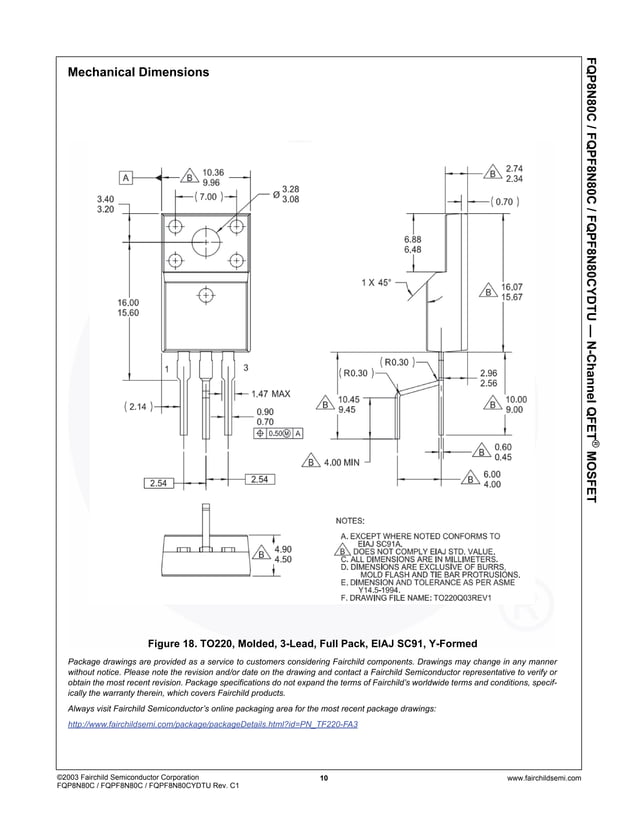 Original Mosfet N 8N80C 8N80 FQPF8N80C FQPF8N80 8A 800V TO-220 New ...