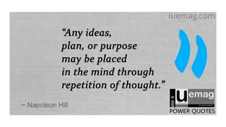 8 Napoleon Hill Quotes To Grow Your Wealth | PDF